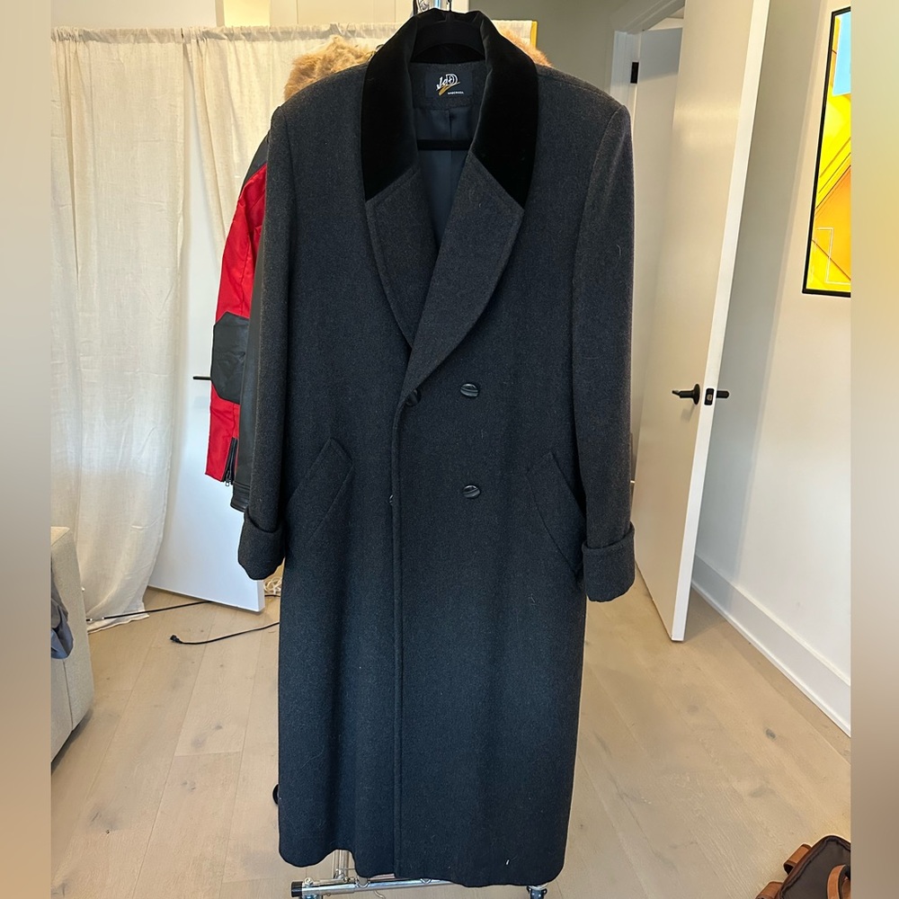 Large wool vintage coat